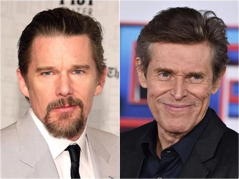 willem dafoe naked|Ethan Hawke says Willem Dafoe is a great person to get naked。